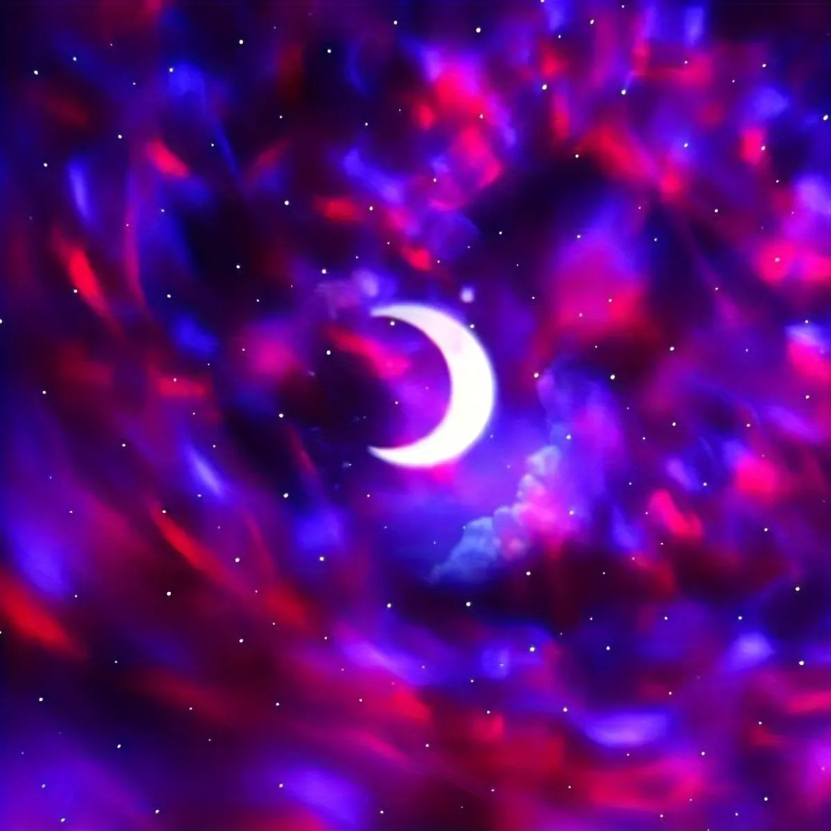 1pc Proiettore Luce notturna stellata Luce stellare lunare con altoparlante musicale, Luci per feste con telecomando che cambian
