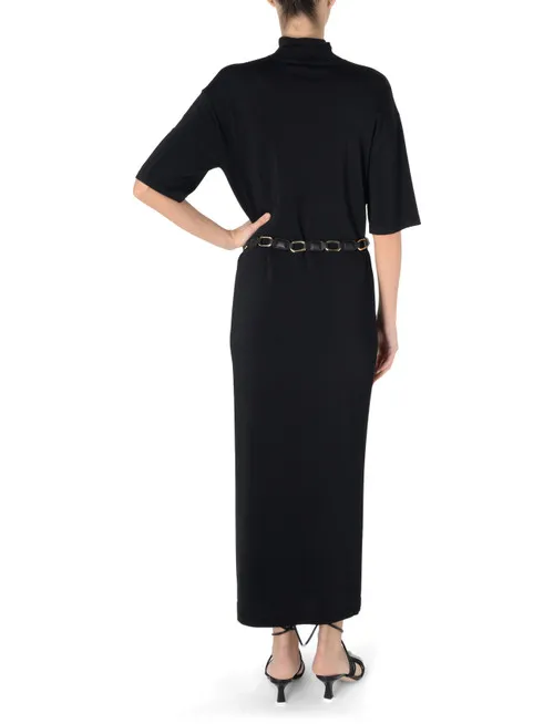 Abito Anine Bing Claudia in jersey nero