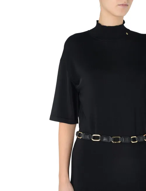 Abito Anine Bing Claudia in jersey nero