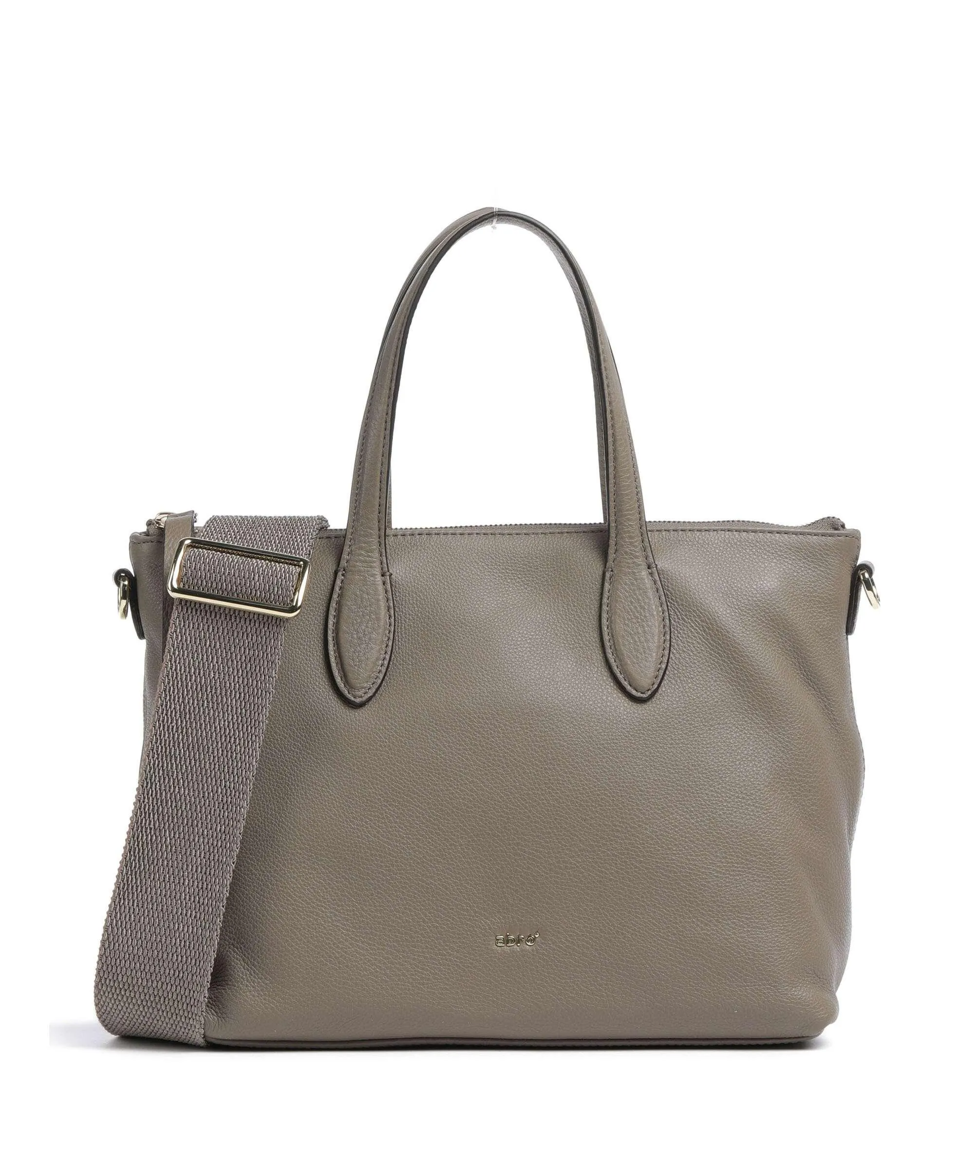  Abro Dalia Clivia Borsa a mano pelle di vacchetta grana taupe  