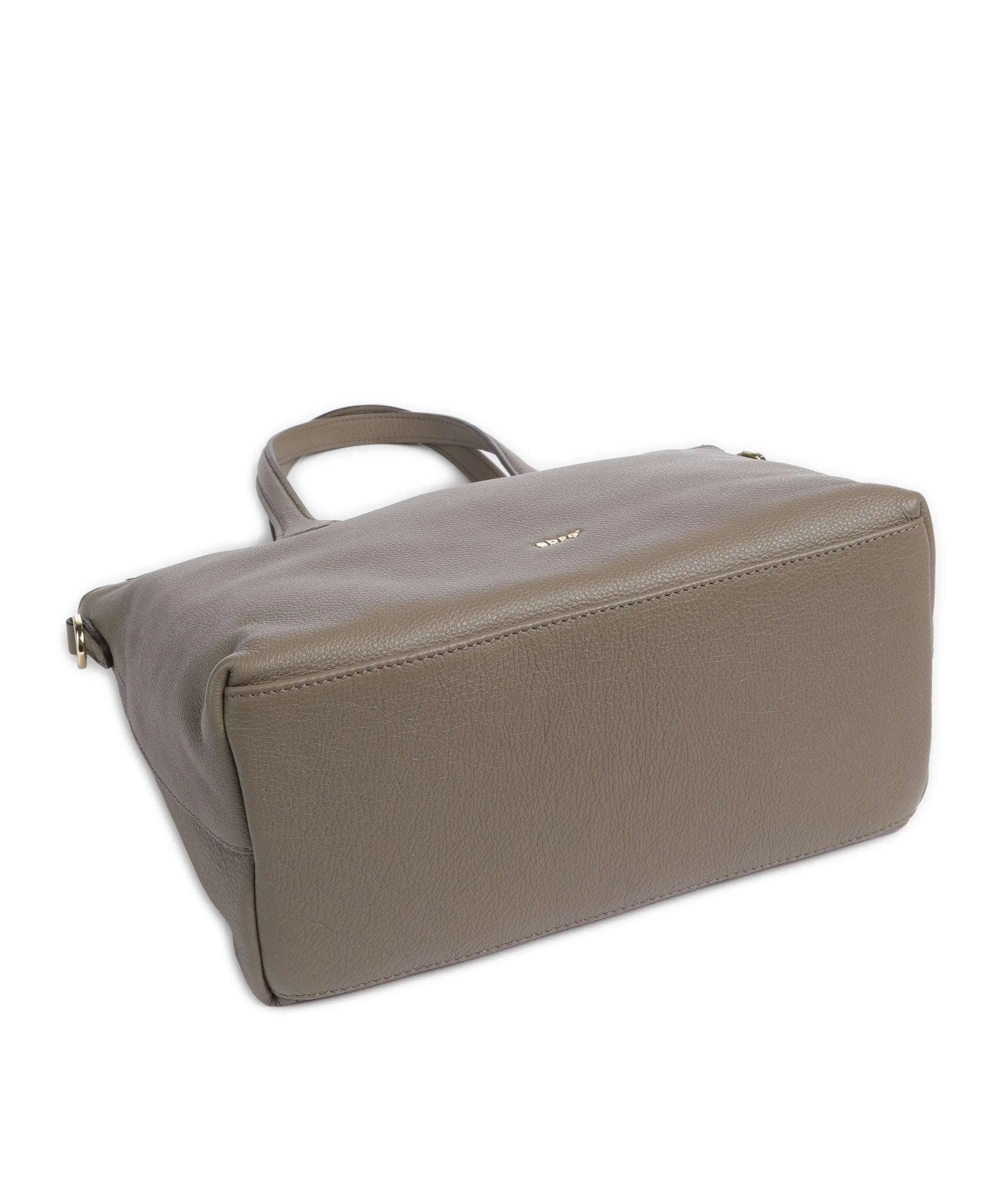  Abro Dalia Clivia Borsa a mano pelle di vacchetta grana taupe  