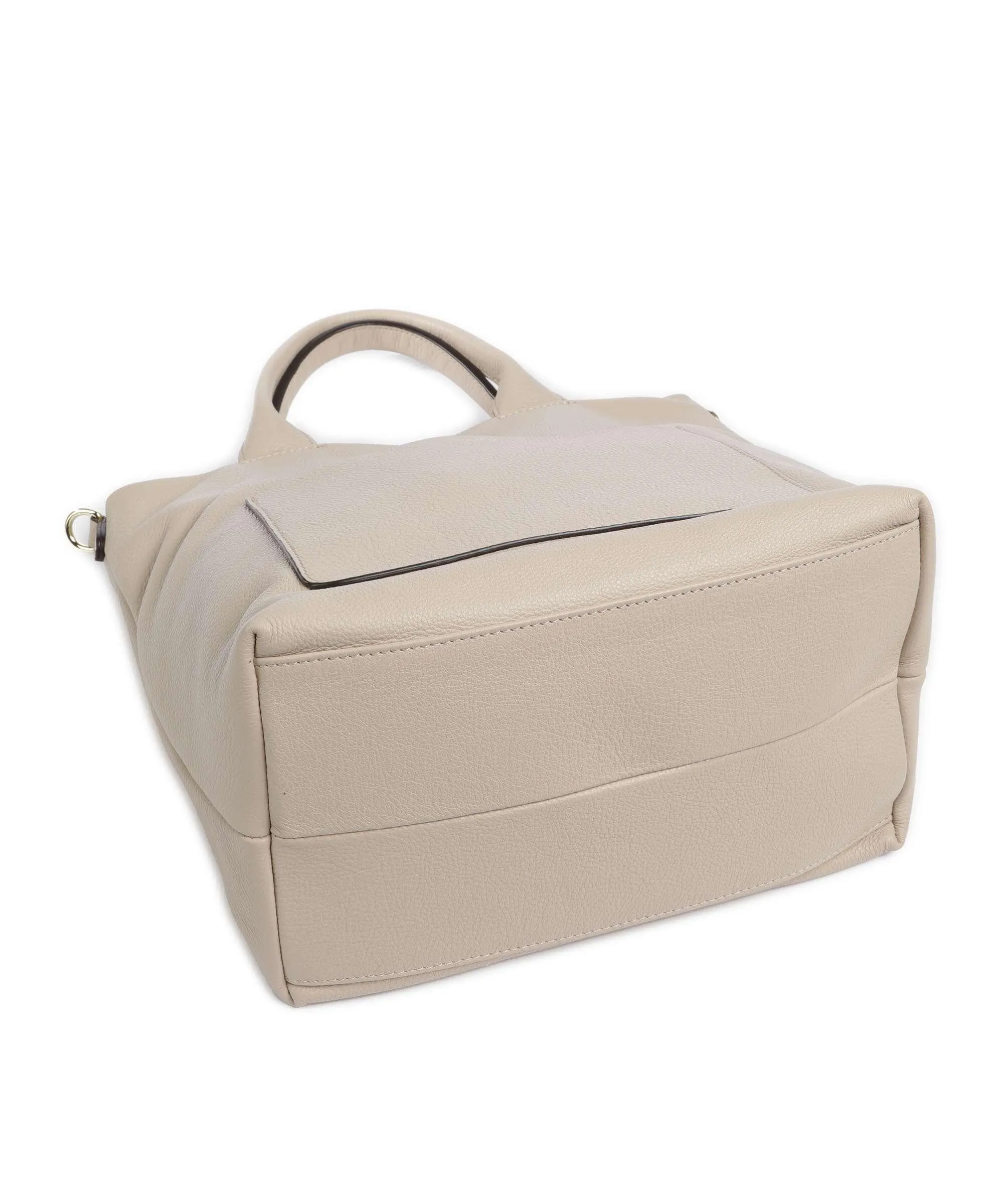  Abro Dalia Raquel Borsa a mano pelle di vacchetta grana beige  