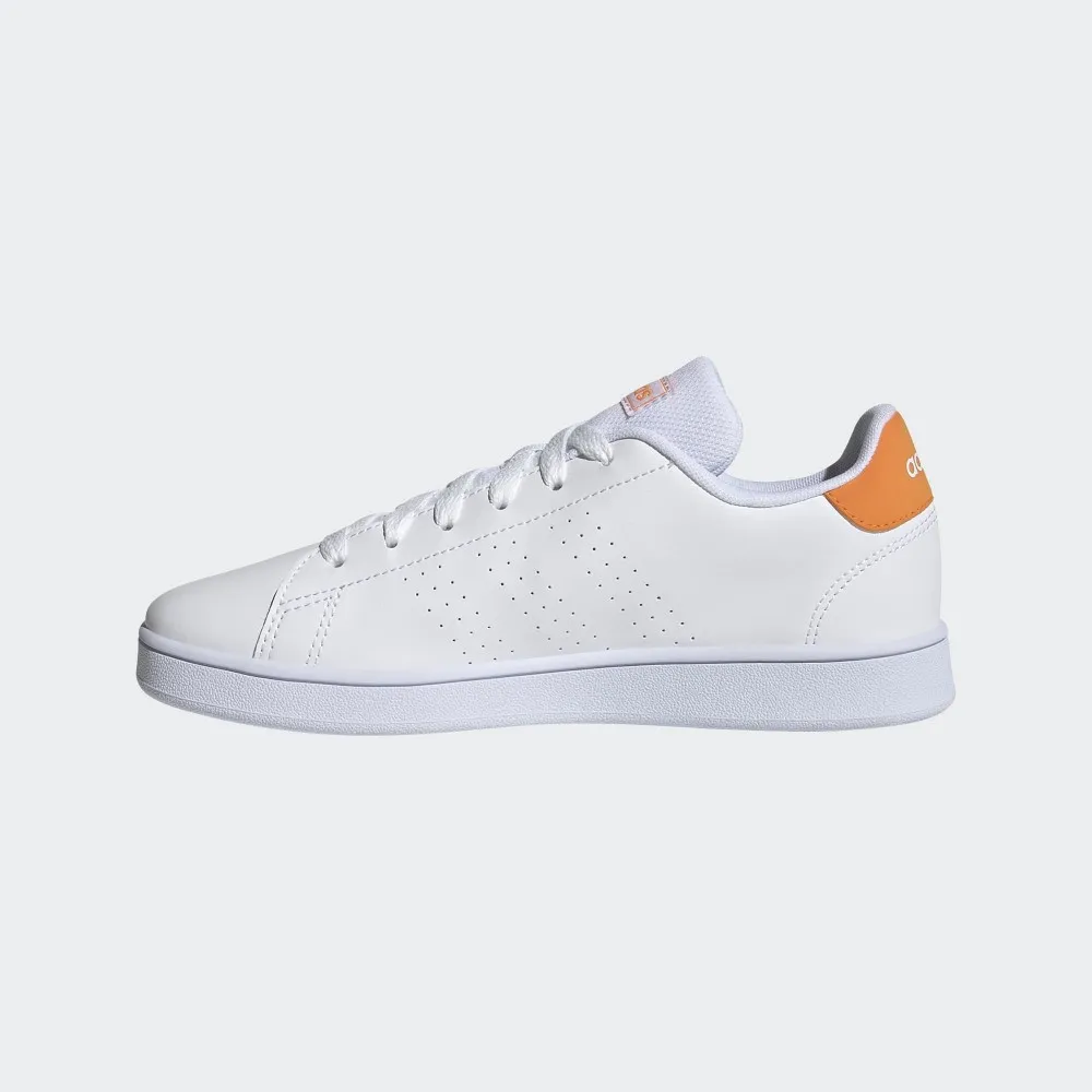 ADIDAS ADVANTAGE - SCARPE - BAMBINO - BIANCO-ARANCIO - GW0450