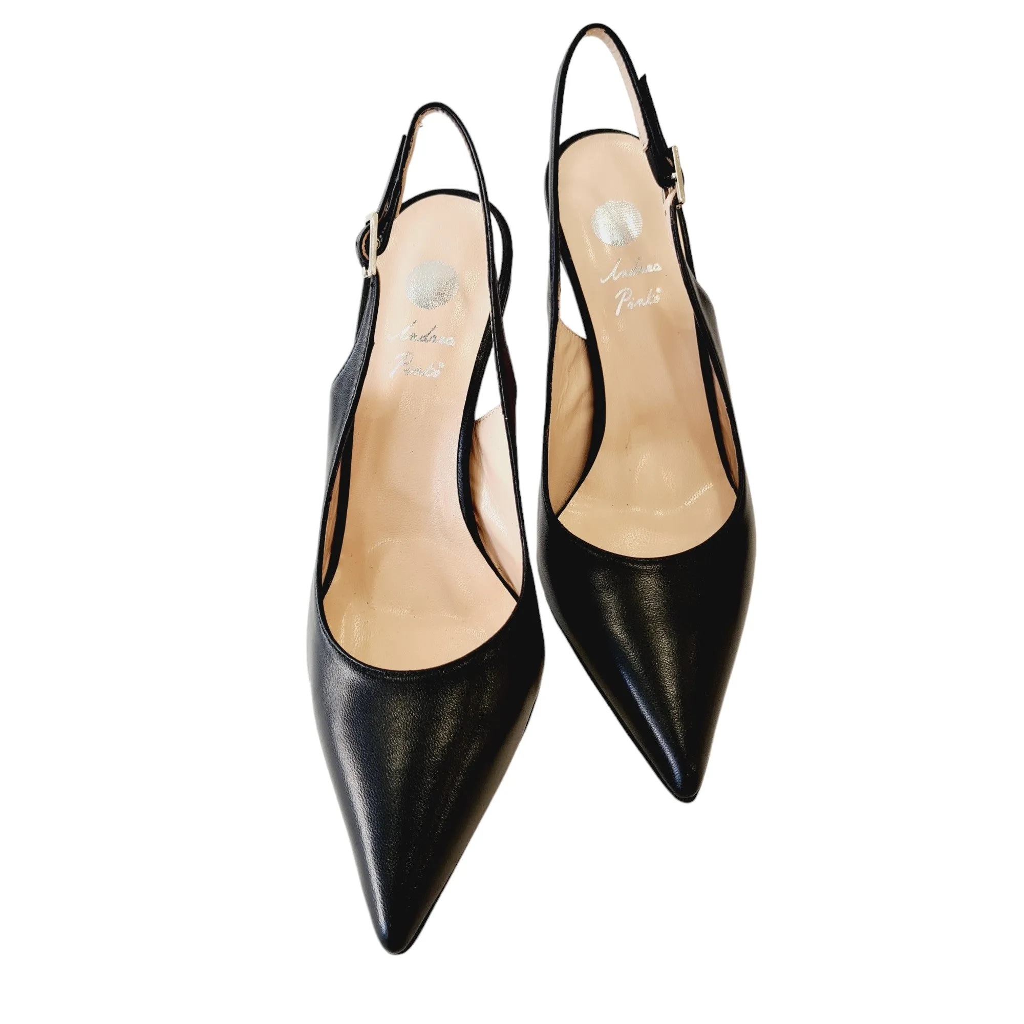 Andrea Pinto Sandalo Slingback Bianco Donna  Rif.991