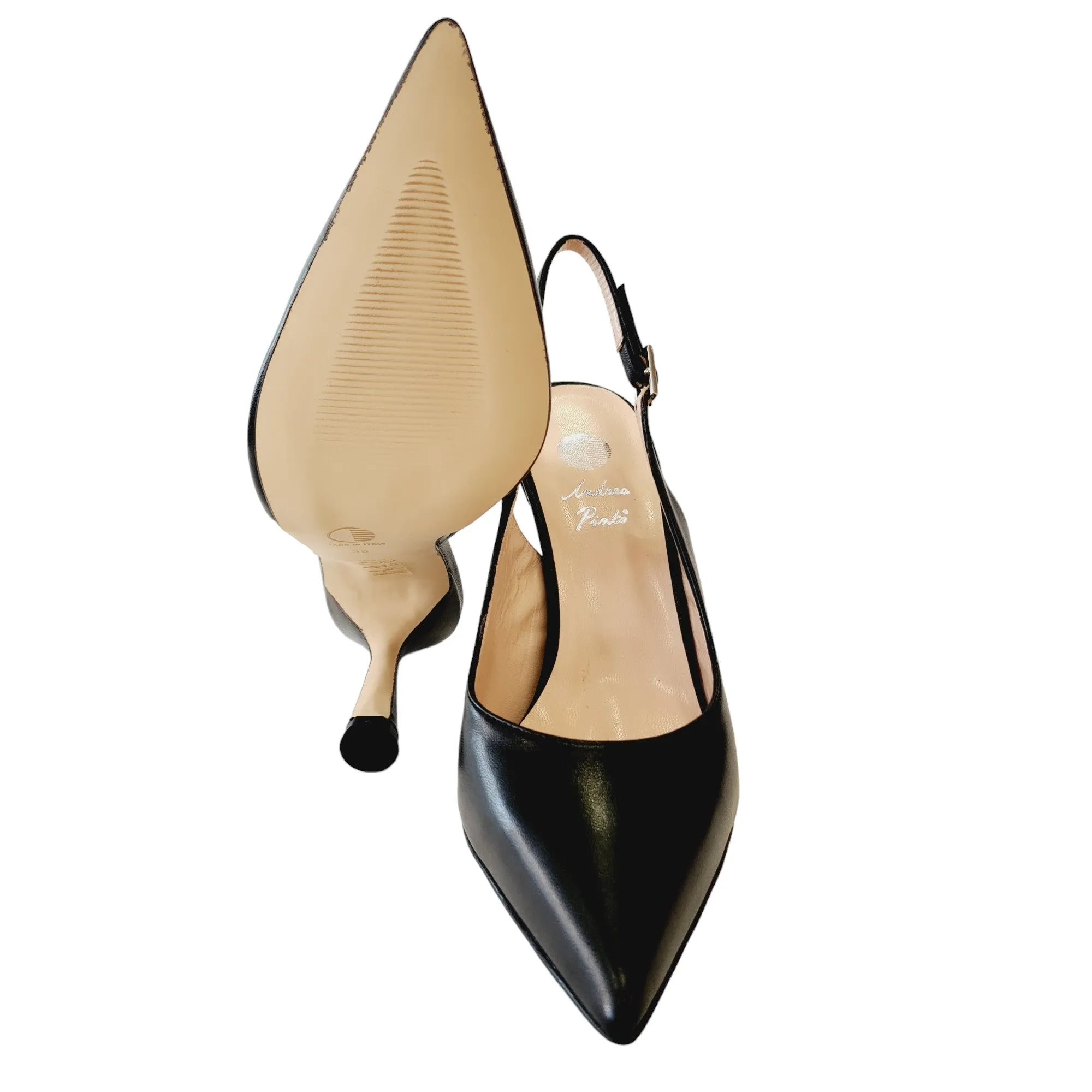 Andrea Pinto Sandalo Slingback Bianco Donna  Rif.991
