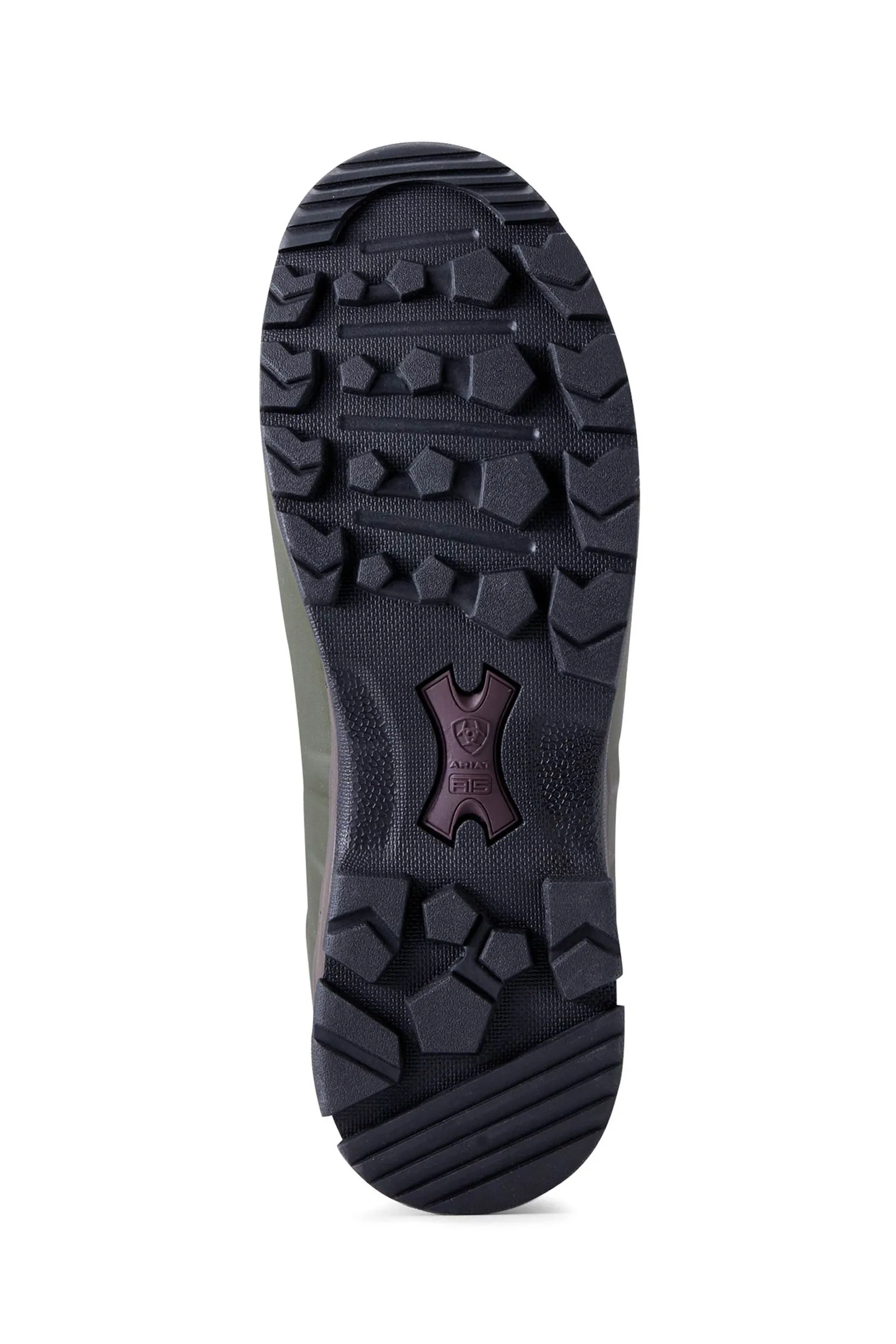 Ariat Verde - Burford - Stivali di gomma isolante in gomma con zip