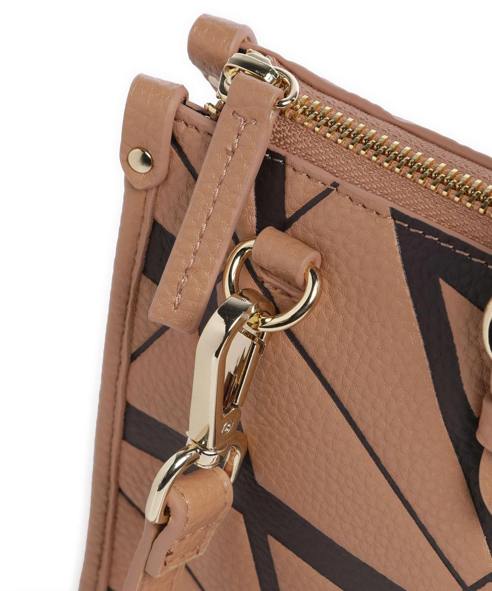  Armani Exchange Gynger M Borsa a mano pelle sintetica marrone chiaro  