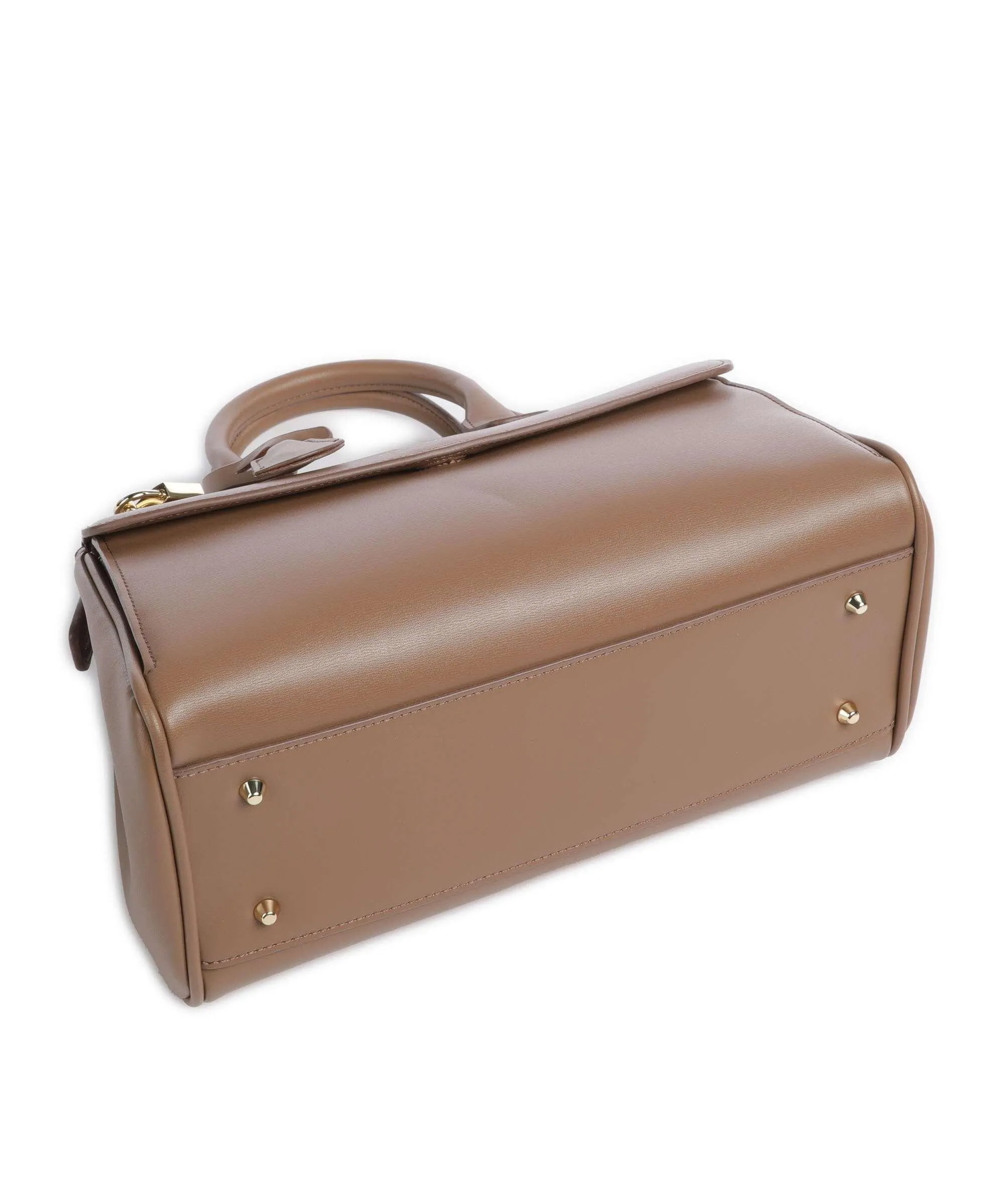 Armani Exchange Jane Borsa a mano pelle sintetica marrone chiaro  