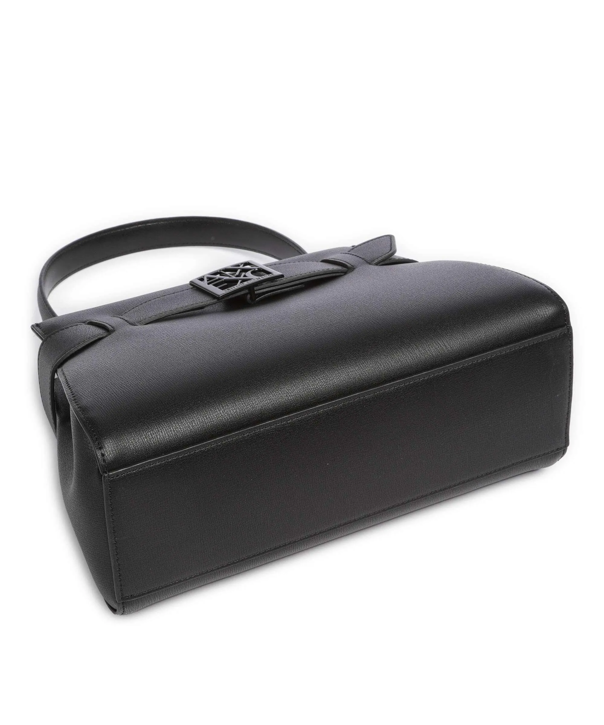  Armani Exchange Susie S Borsa a mano pelle sintetica nero  