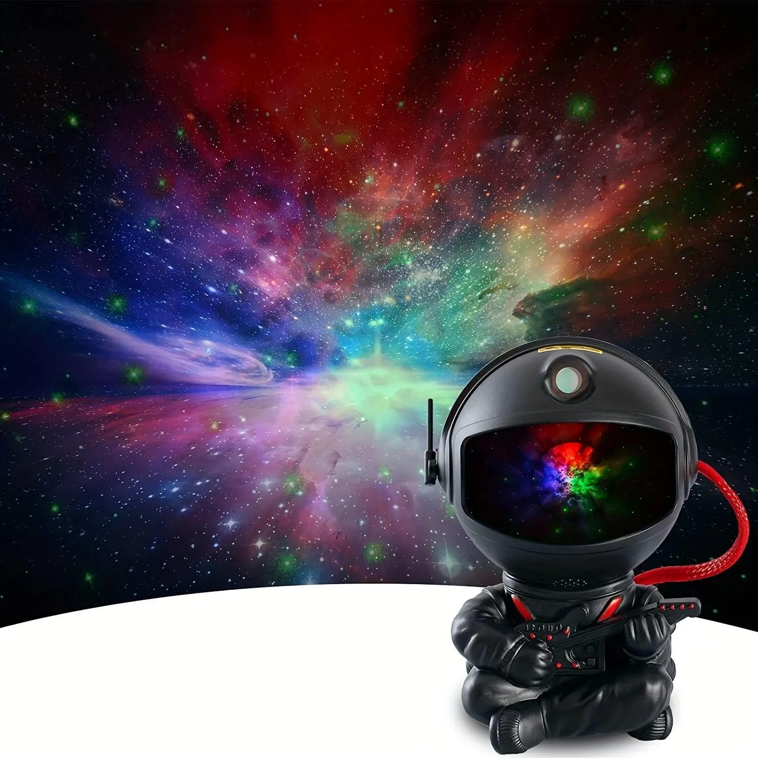 Astronauta Proiezione Stellare Luce Piena Di Stelle Luce Notturna Astronauta Laser BT Luce Nordica Luce Stellata Natale, Hallowe