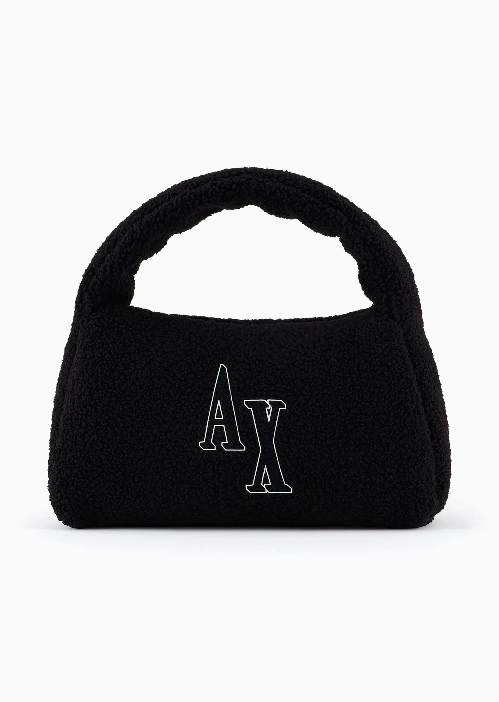AX – BORSA A MANO FLUFFY CON LOGO