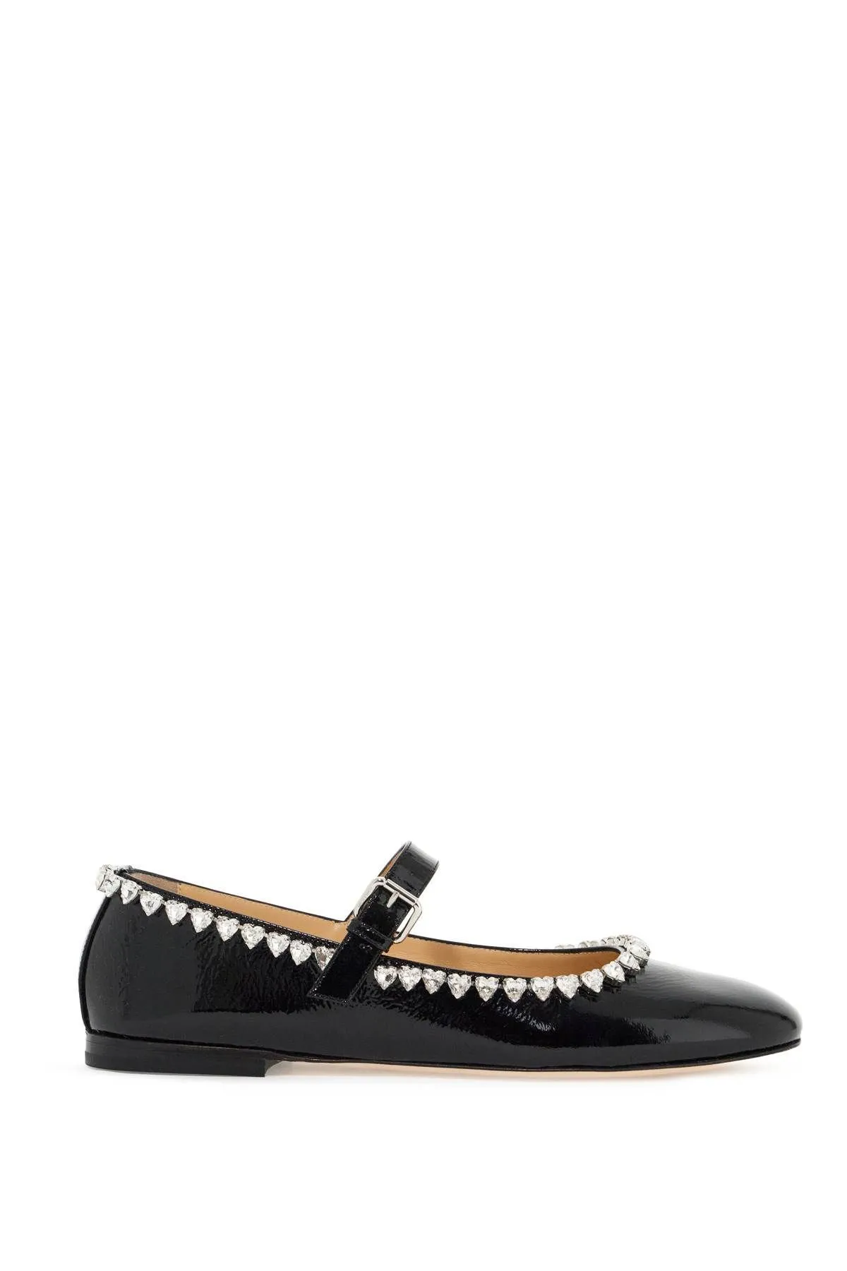 Ballerine Audrey con cristalli a cuore