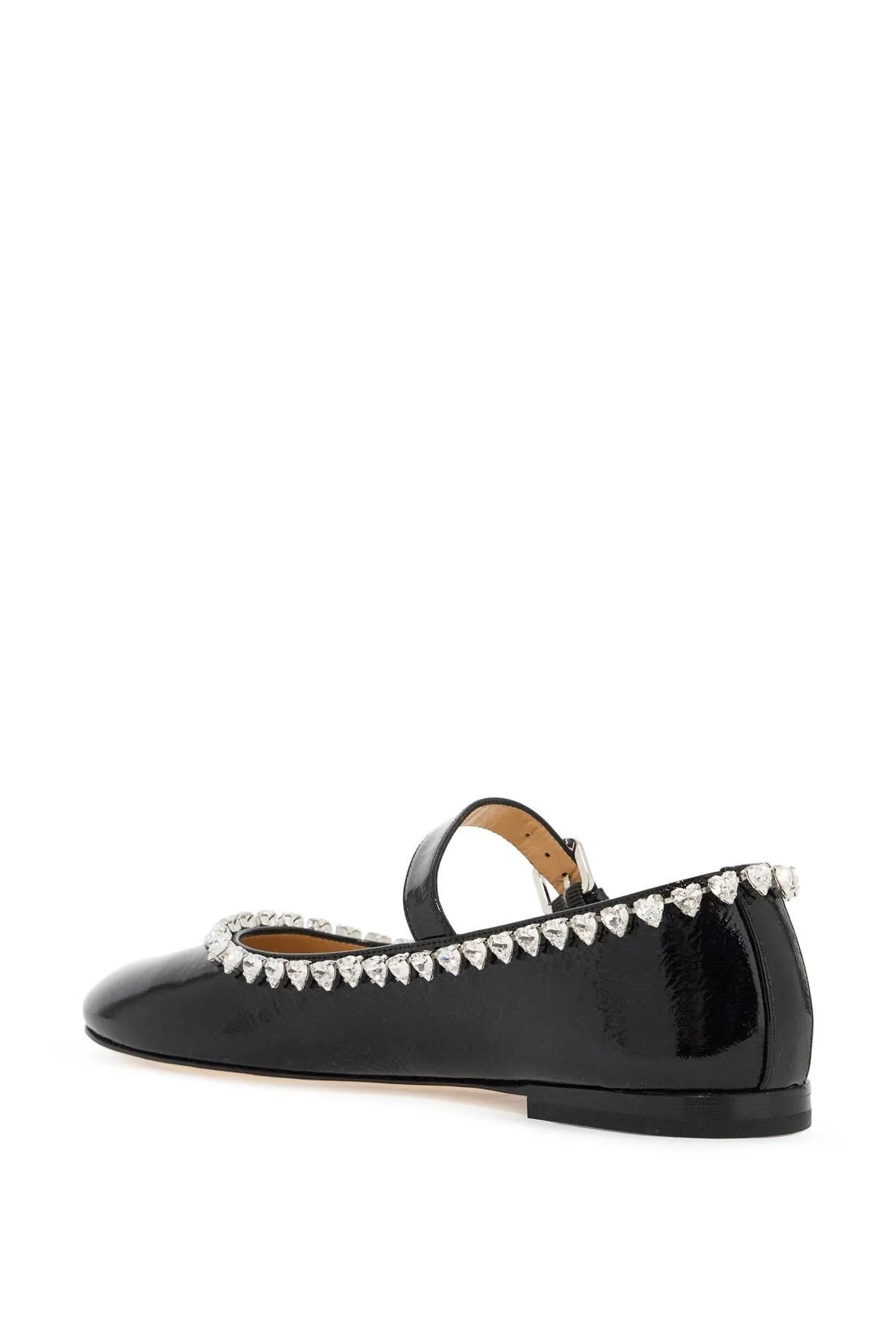Ballerine Audrey con cristalli a cuore