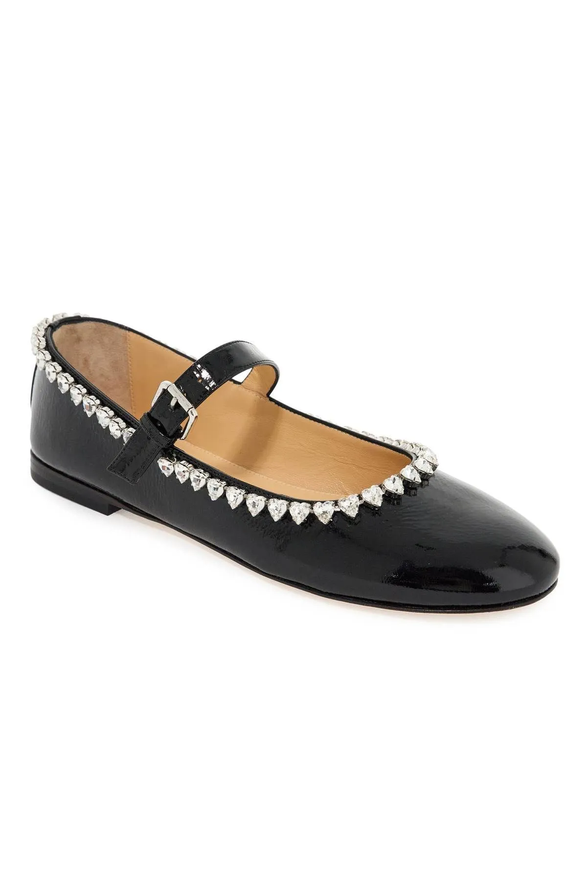 Ballerine Audrey con cristalli a cuore
