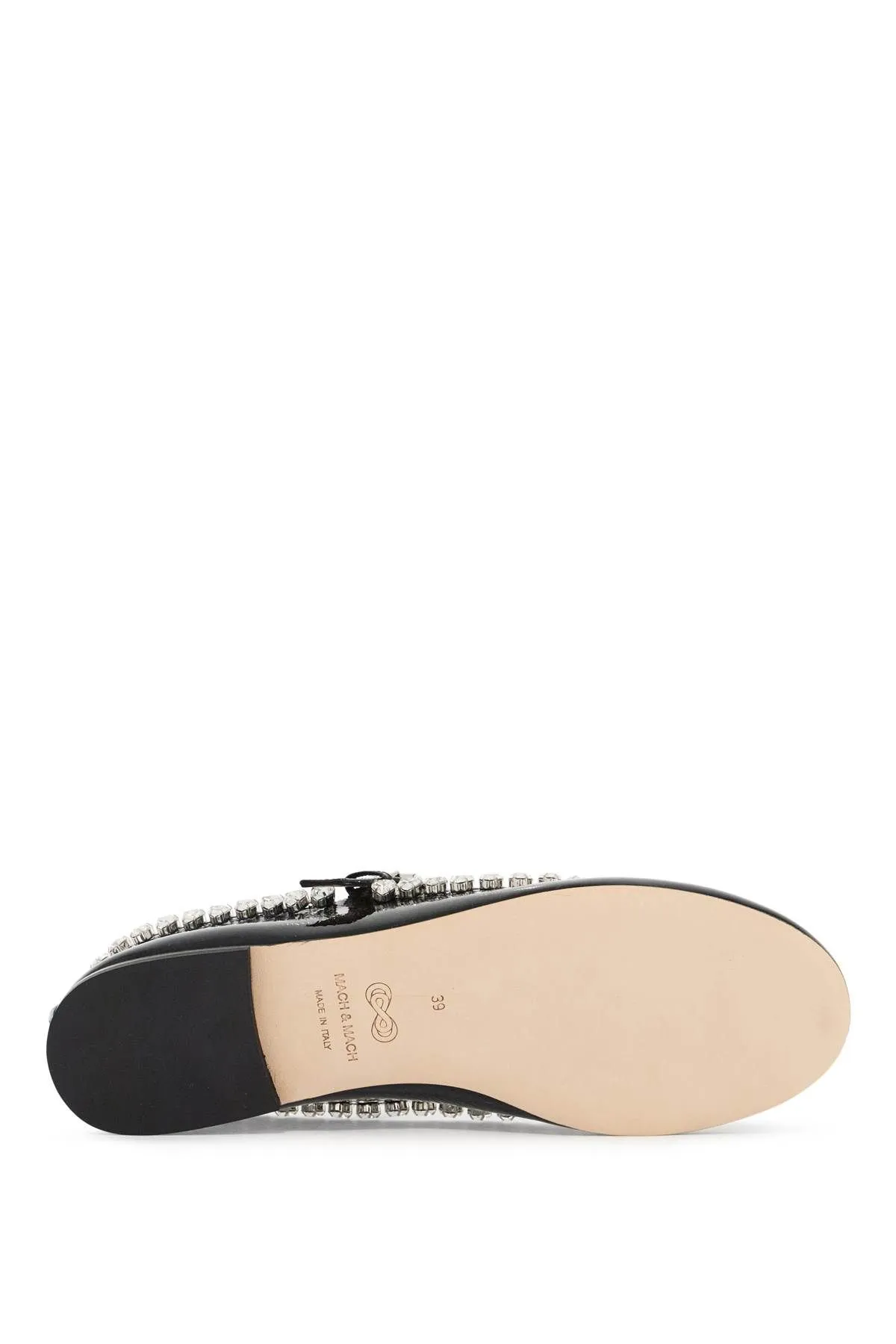 Ballerine Audrey con cristalli a cuore