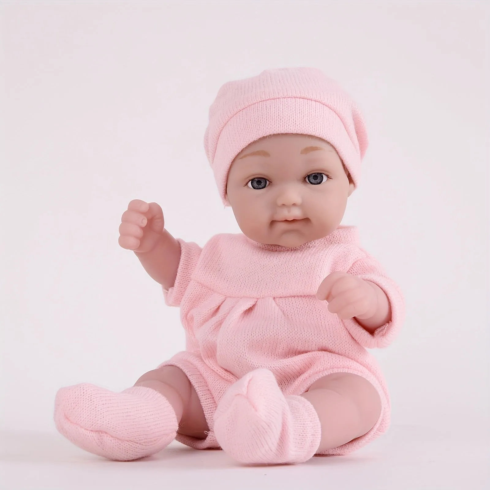 Bambole Reborn realistiche da 27,94 cm con cappello, calze e vestiti di Natale - Regalo perfetto per ragazze 3+! , Halloween/Gio