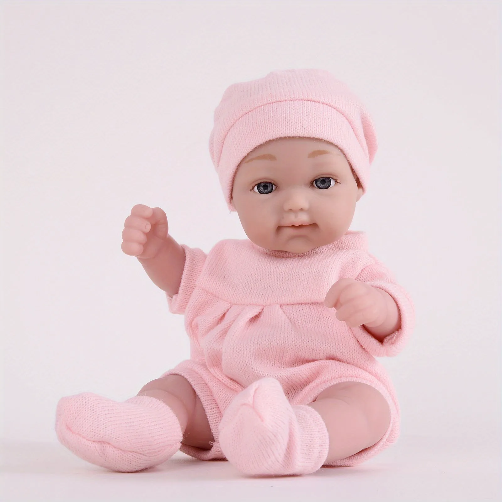 Bambole Reborn realistiche da 27,94 cm con cappello, calze e vestiti di Natale - Regalo perfetto per ragazze 3+! , Halloween/Gio
