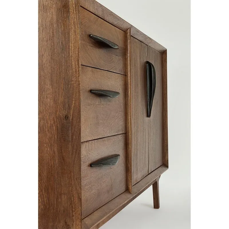 Bizzotto Credenza 2 ante 3 cassetti Sherman