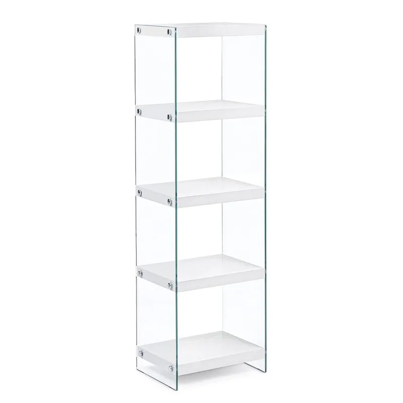 Bizzotto Libreria 5p Line Wood bianco