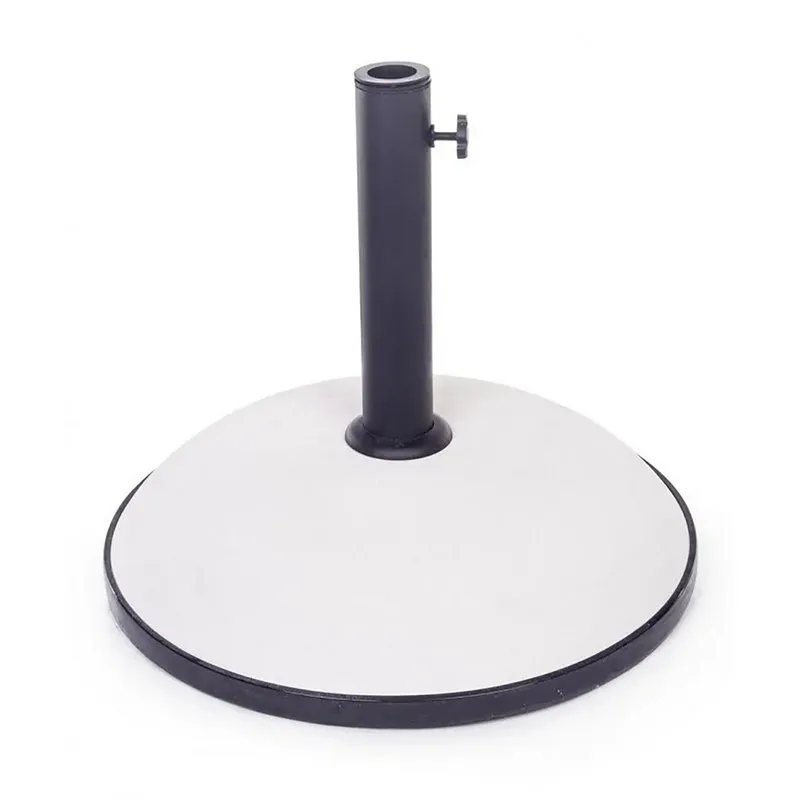 Bizzotto outdoor Base ombrellone Barry tondo 35kg bianco