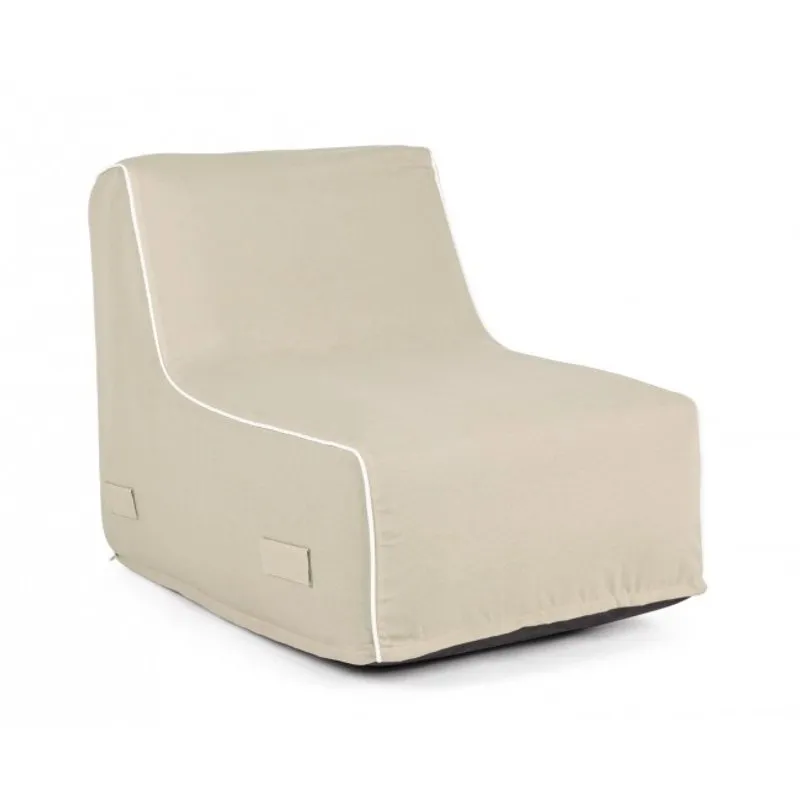 Bizzotto outdoor Chaise longue rihanna gonfiabile beige