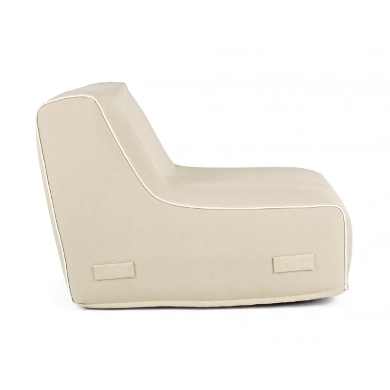Bizzotto outdoor Chaise longue rihanna gonfiabile beige