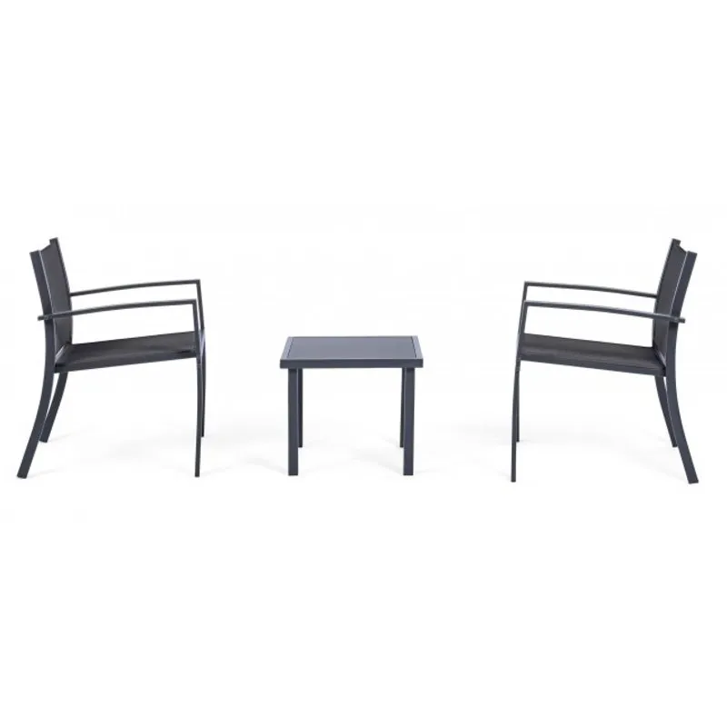 Bizzotto outdoor Set 3 Salotto Auri antracite ja18
