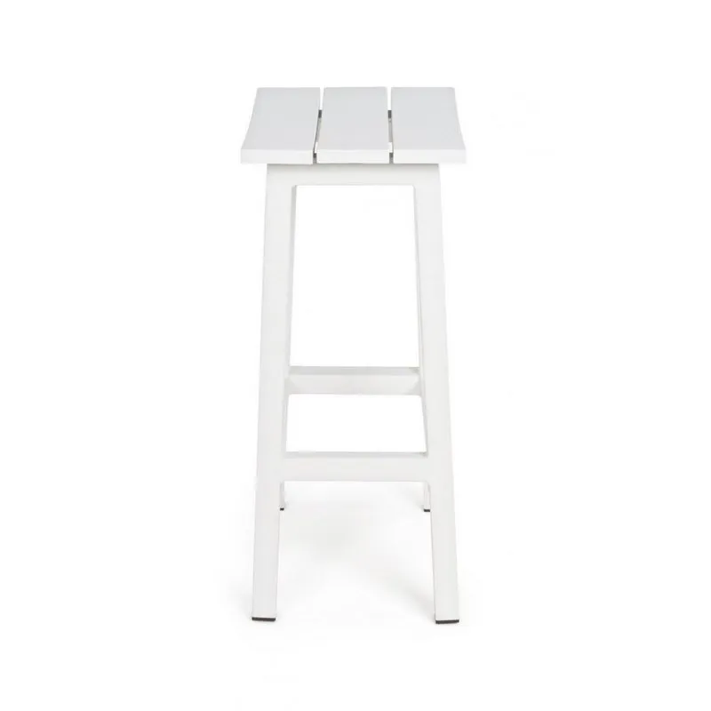 Bizzotto outdoor Sgabello bar Skipper h71 bianco yk11
