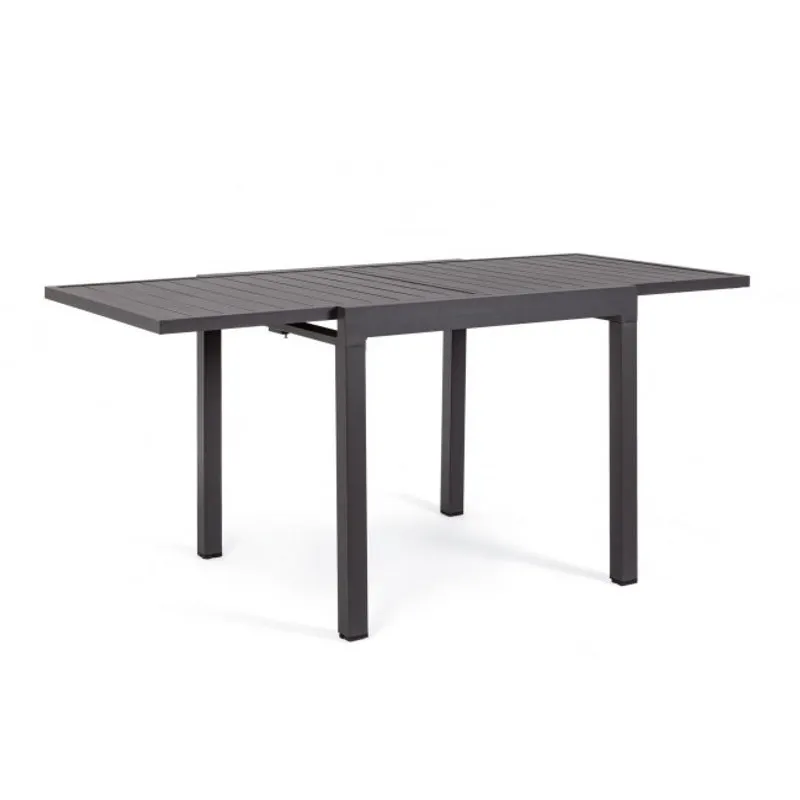 Bizzotto outdoor Tavolo allungabile Pelagius 83-166x80 antracite yk13