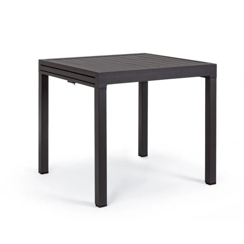 Bizzotto outdoor Tavolo allungabile Pelagius 83-166x80 antracite yk13