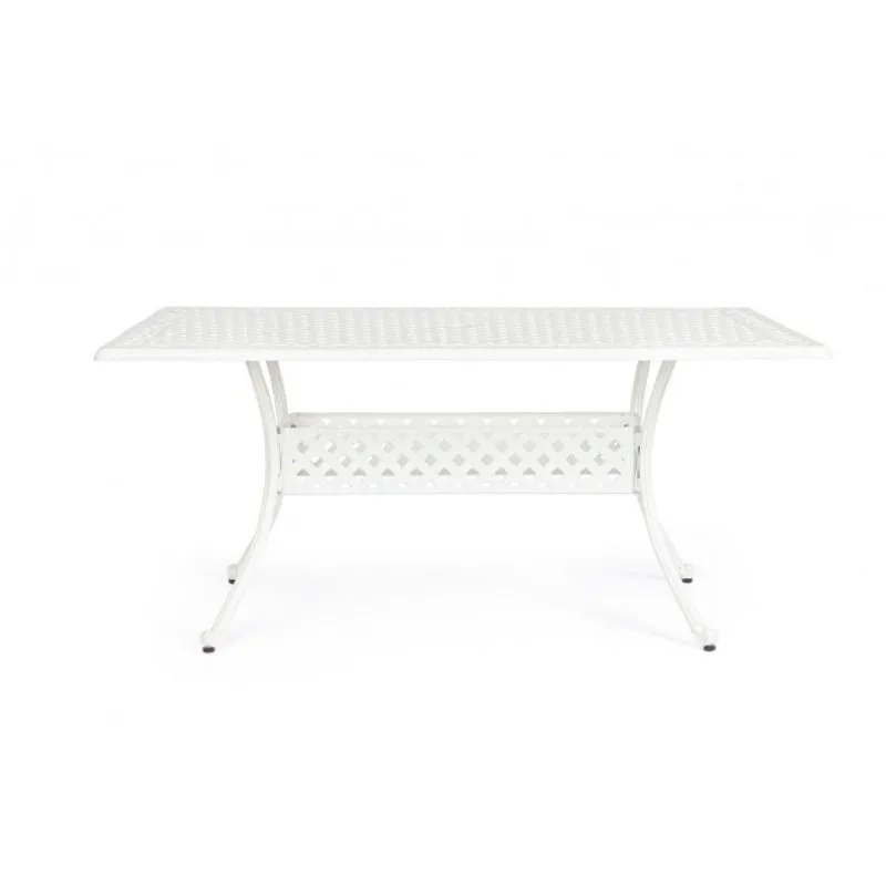 Bizzotto outdoor Tavolo Ivrea rettangolare 160x90 bianco
