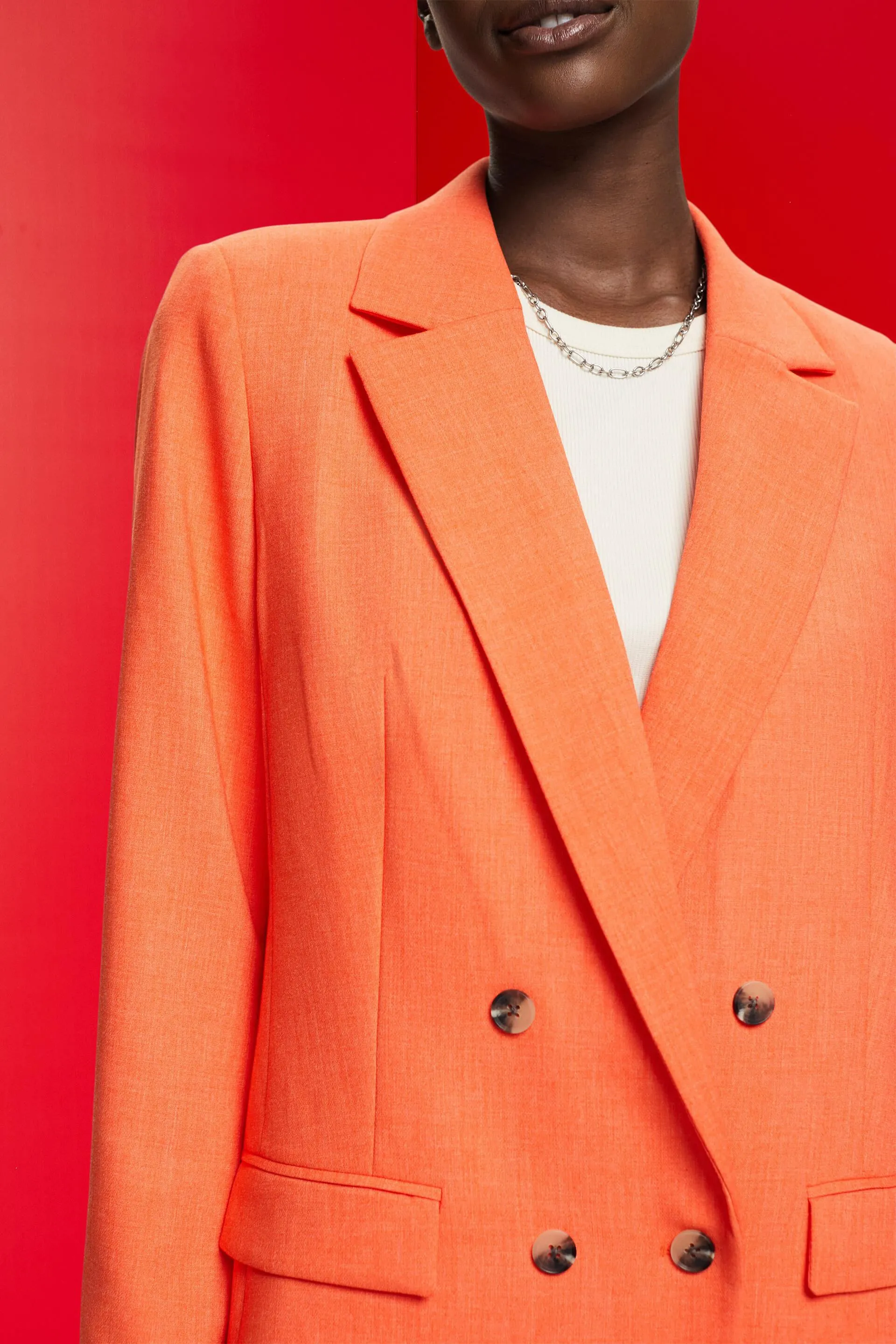 Blazer doppiopetto dal taglio oversize