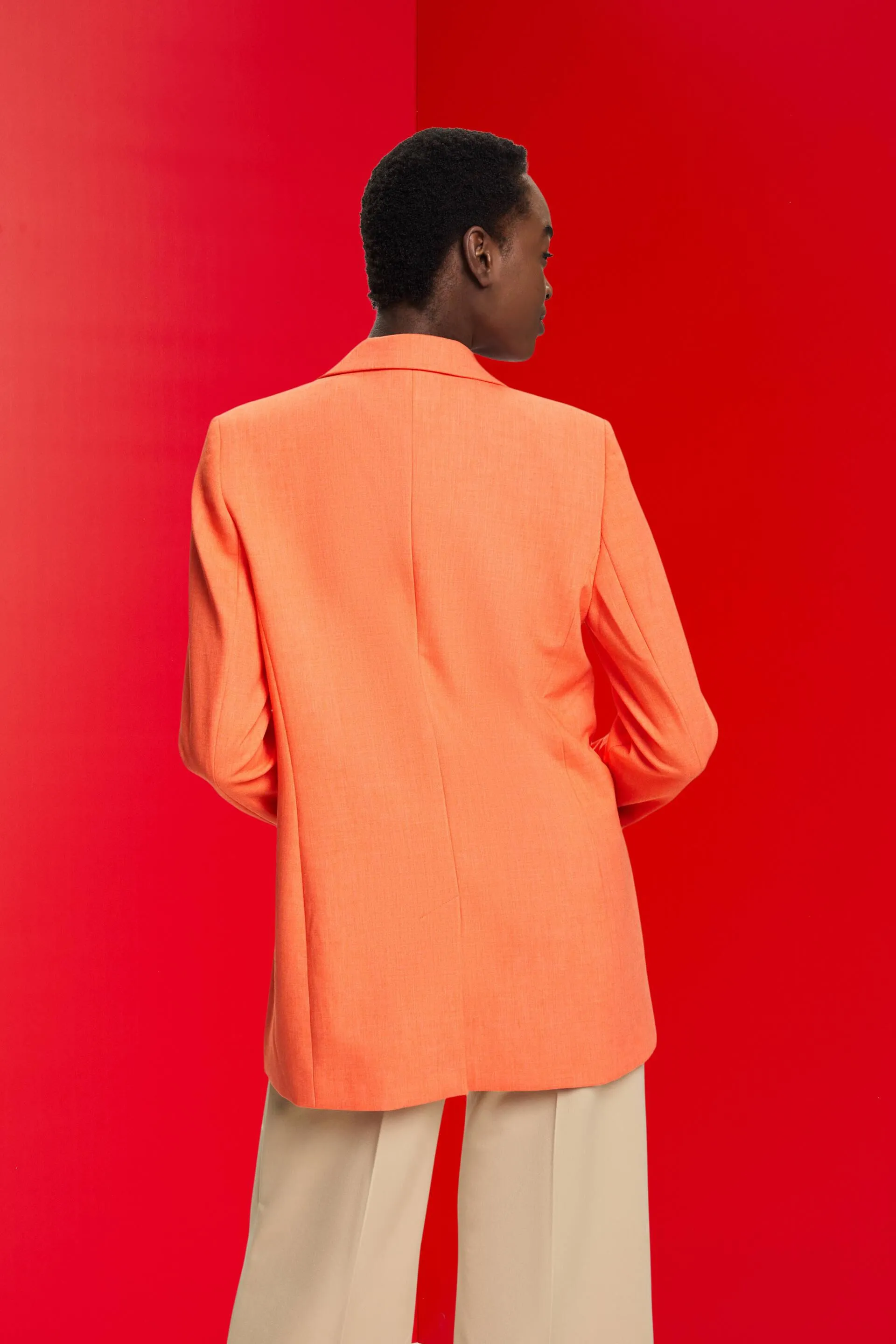 Blazer doppiopetto dal taglio oversize