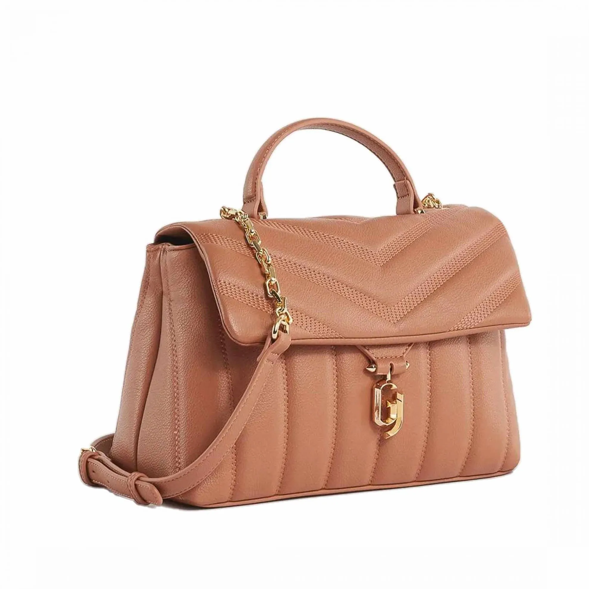Borsa a mano alice in similpelle matelassé