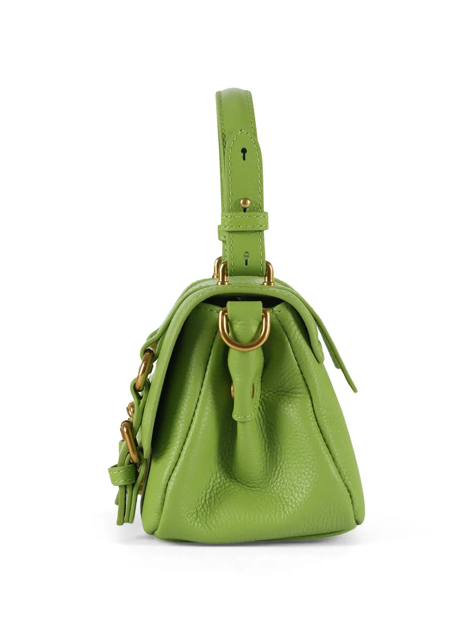 Borsa a mano in pelle martellata ATENA Small