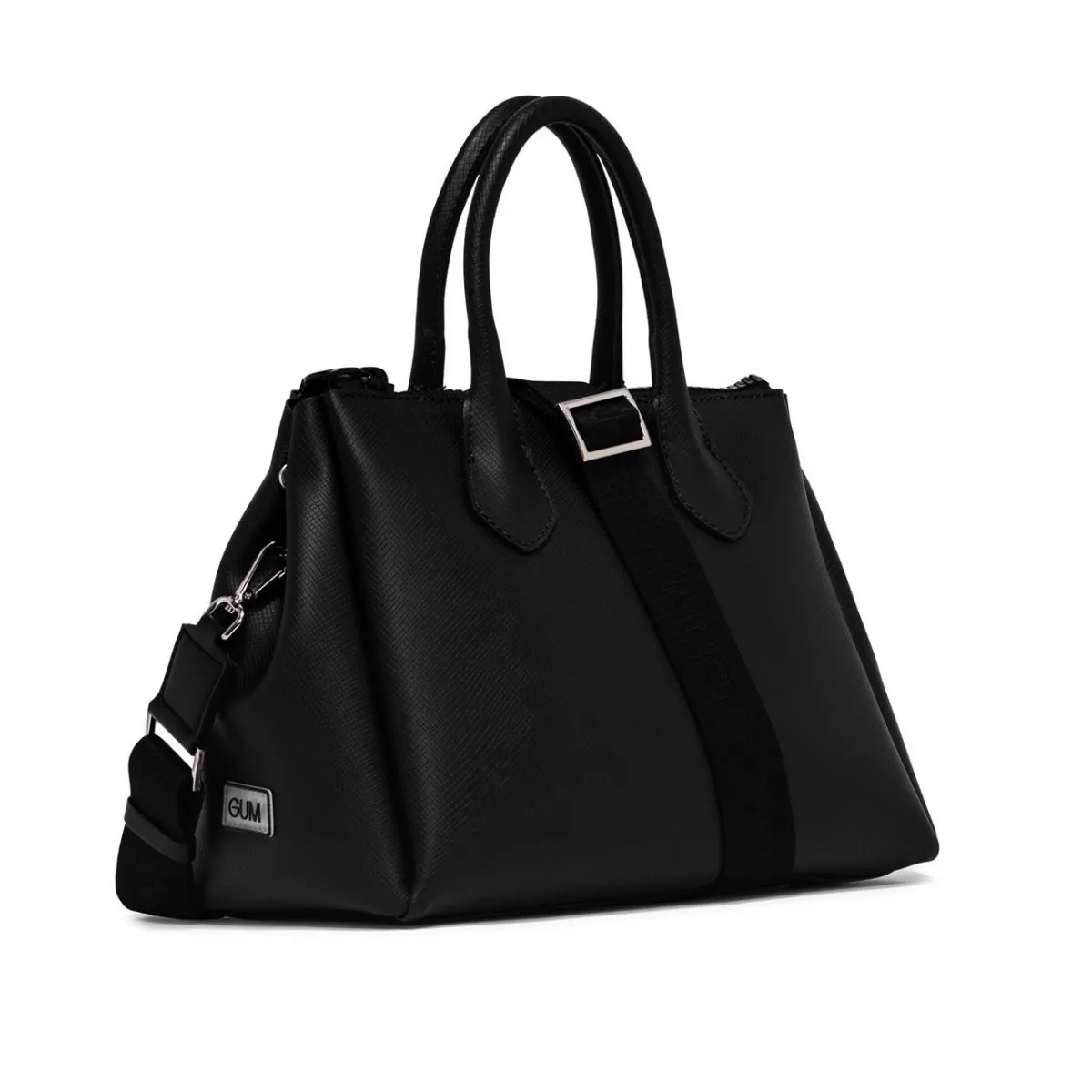 Borsa A Mano Media Re Gum, Nero