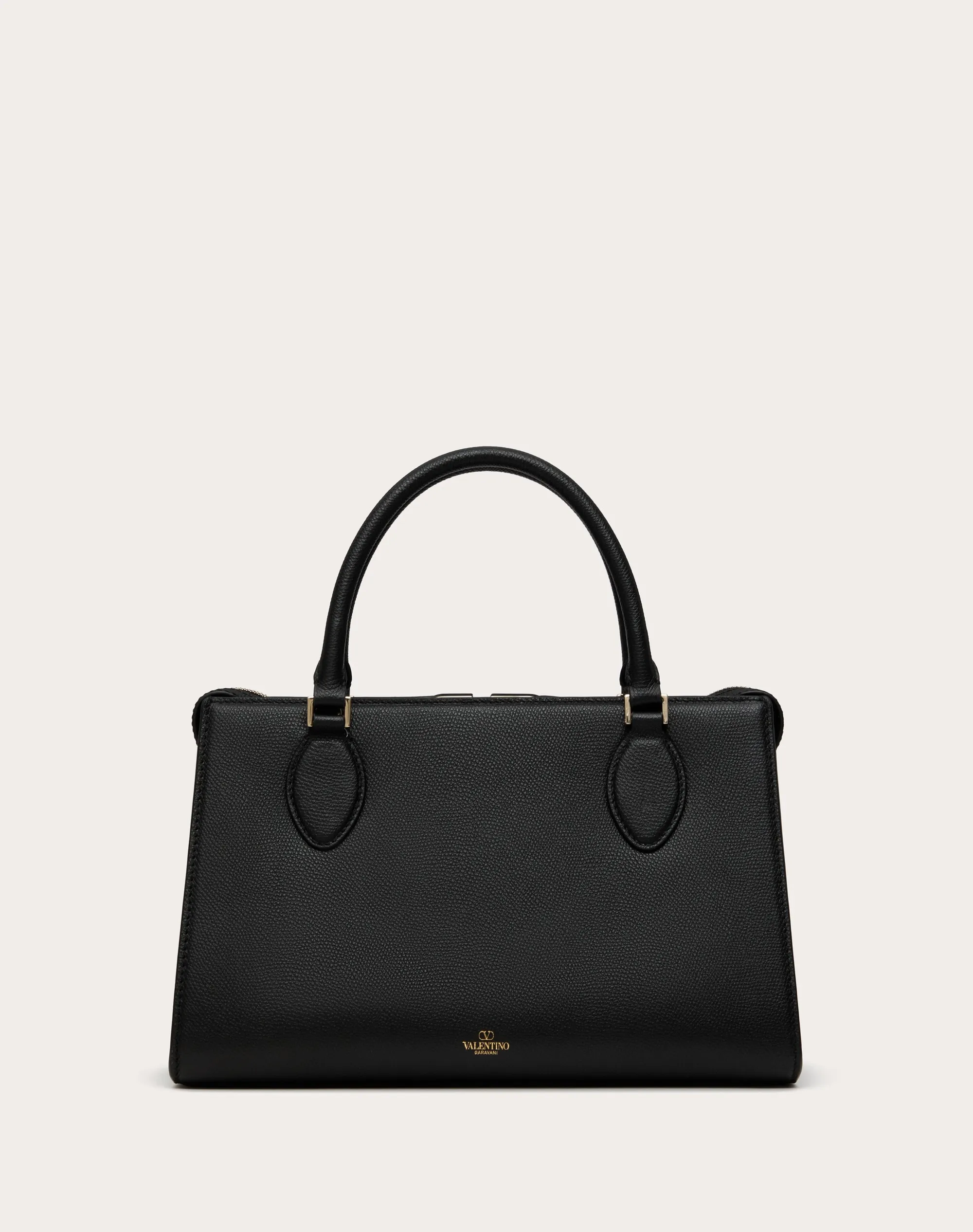 BORSA A MANO MEDIA VALENTINO GARAVANI VSLING IN VITELLO GRANATO