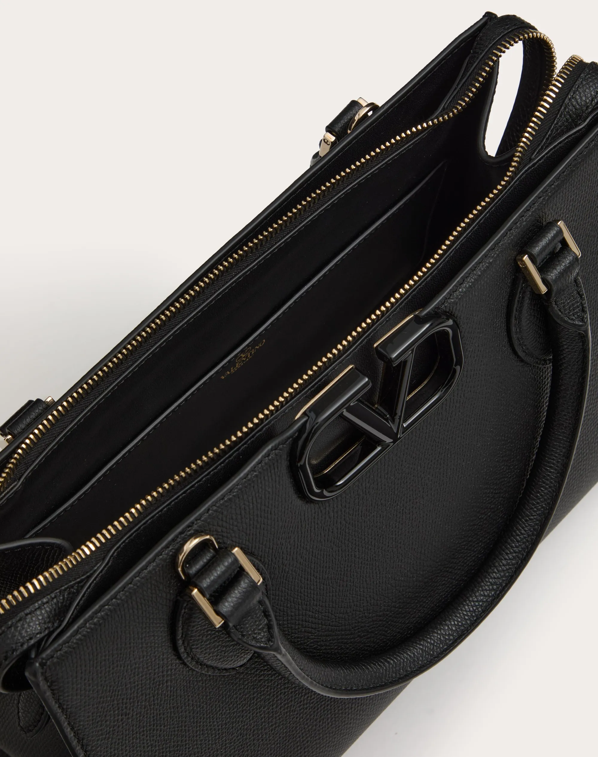 BORSA A MANO MEDIA VALENTINO GARAVANI VSLING IN VITELLO GRANATO