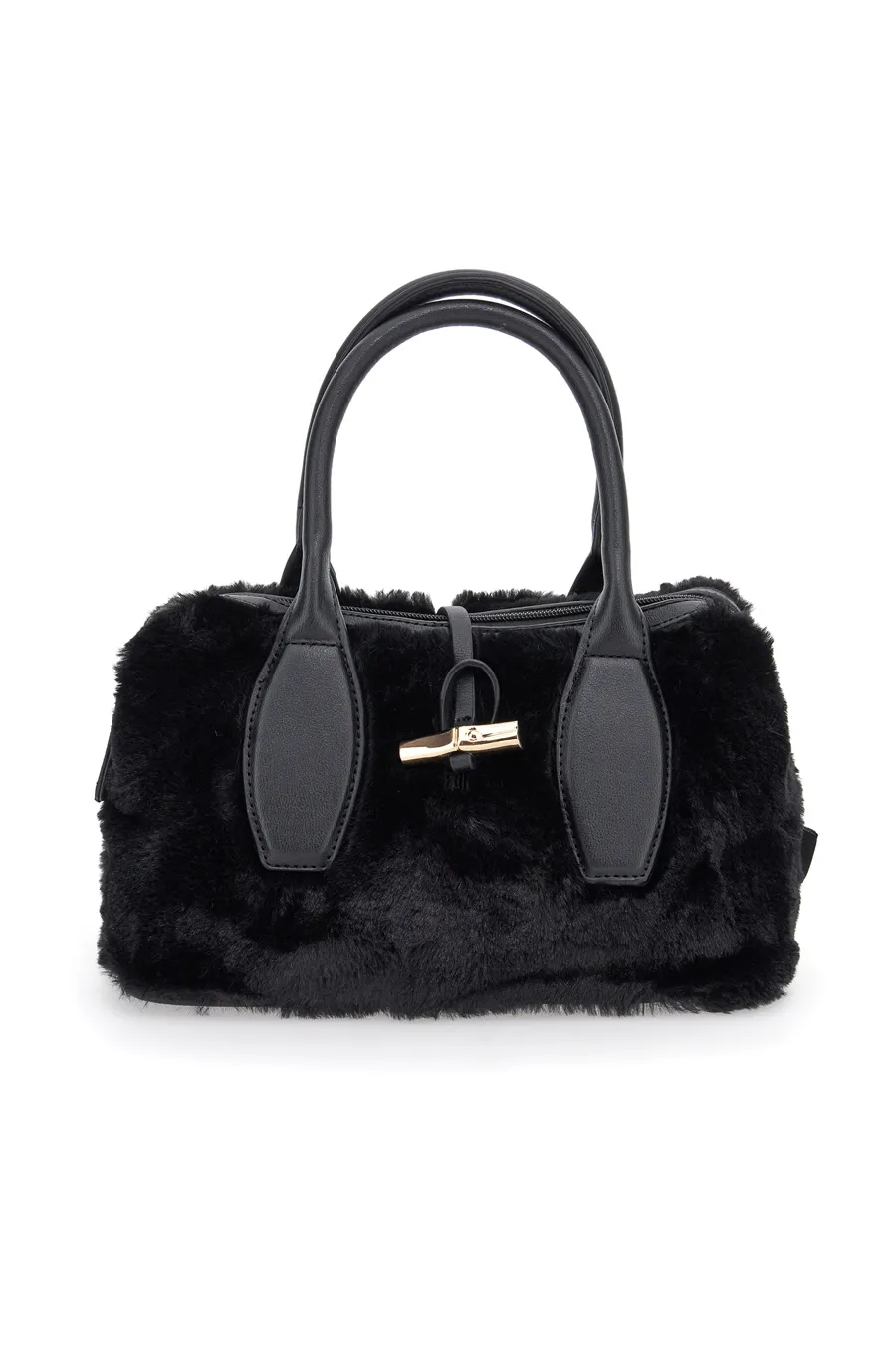 Borsa a Mano NBG CrossFire Nera in EcoFur