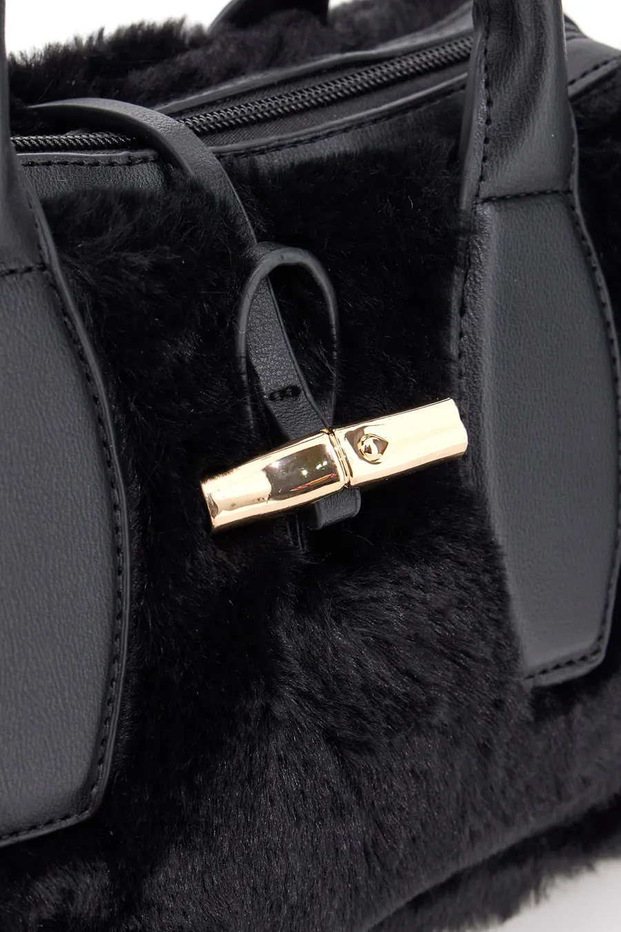Borsa a Mano NBG CrossFire Nera in EcoFur