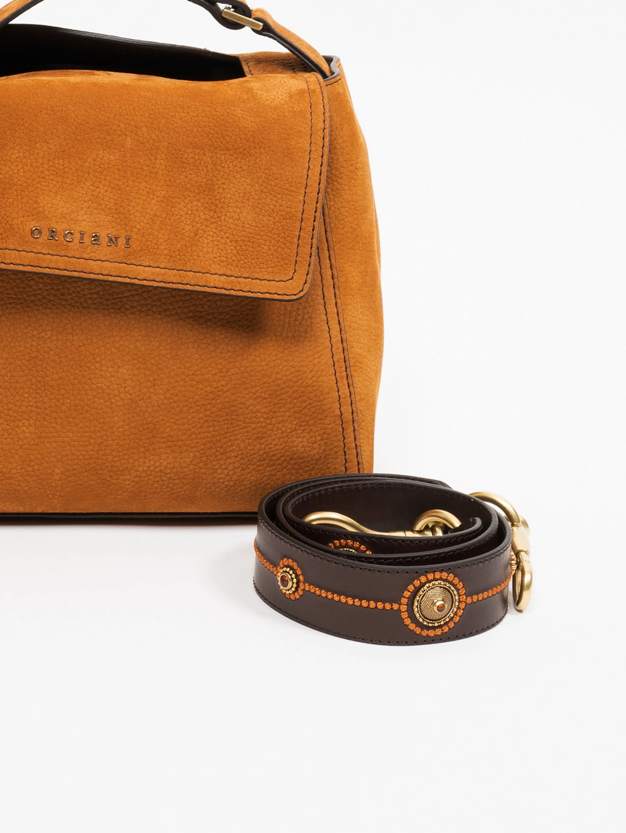 Borsa a Mano Piccola Brandy