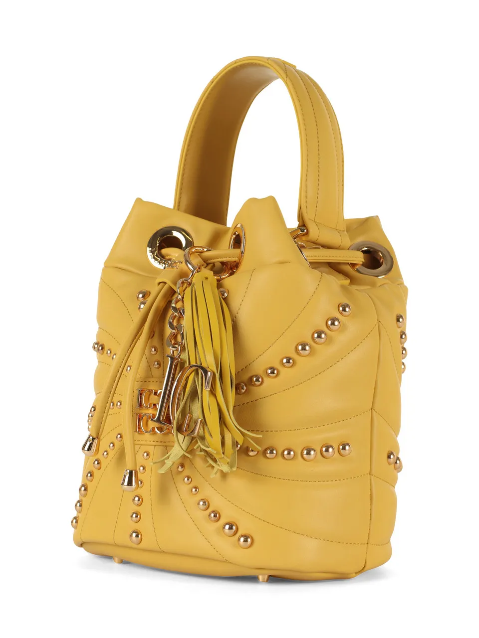 Borsa a secchiello OYSTER STUDS