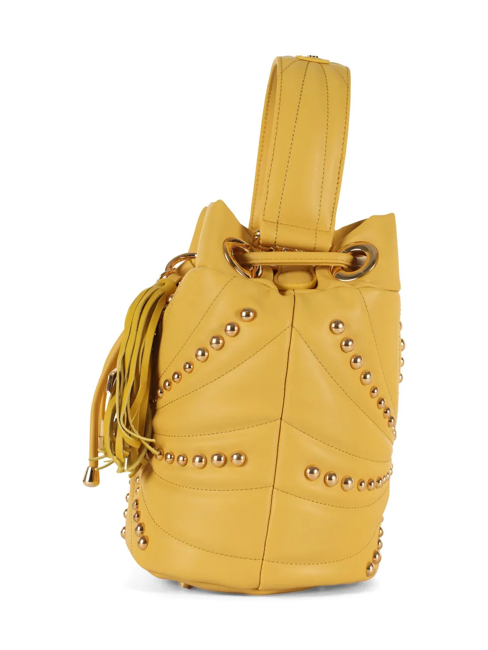 Borsa a secchiello OYSTER STUDS