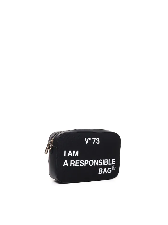 BORSA A SPALLA RESPONSABILITY IN COTONE