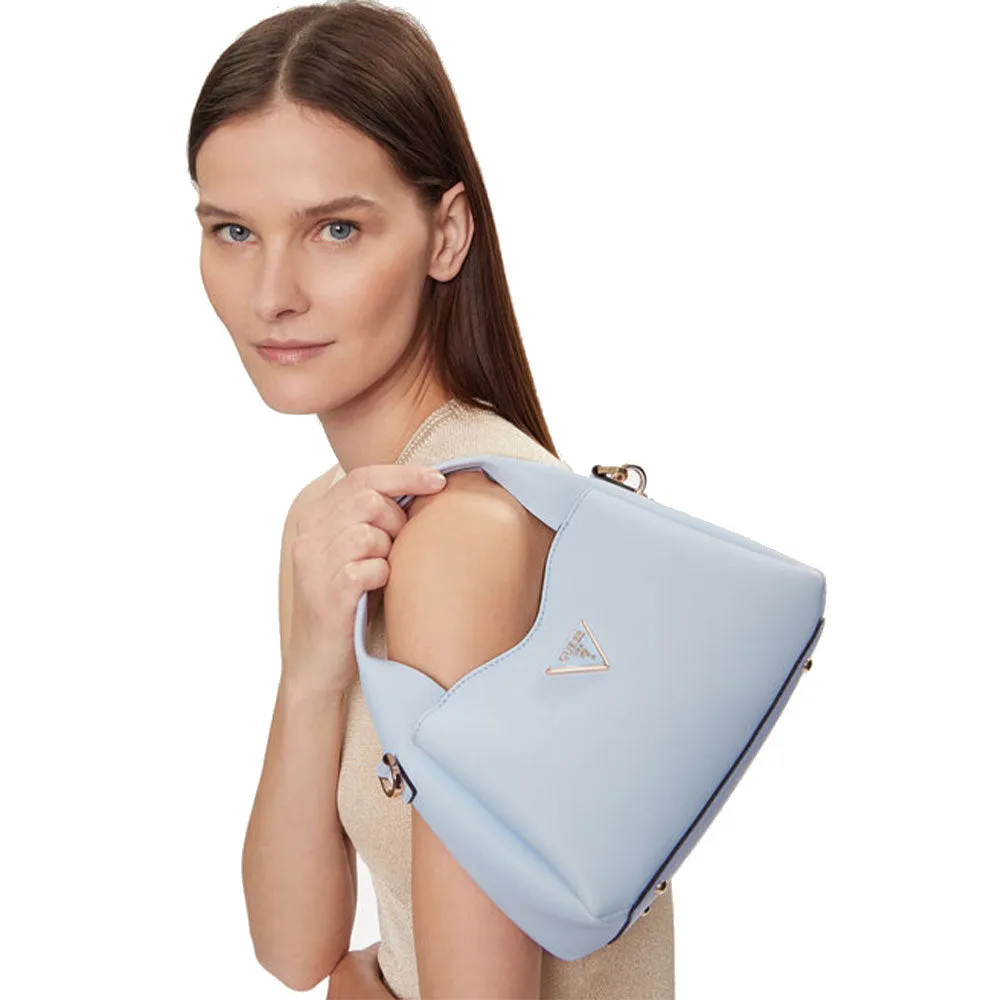 Borsa Donna a Mano GUESS Linea Iwona Colore Sky Blue
