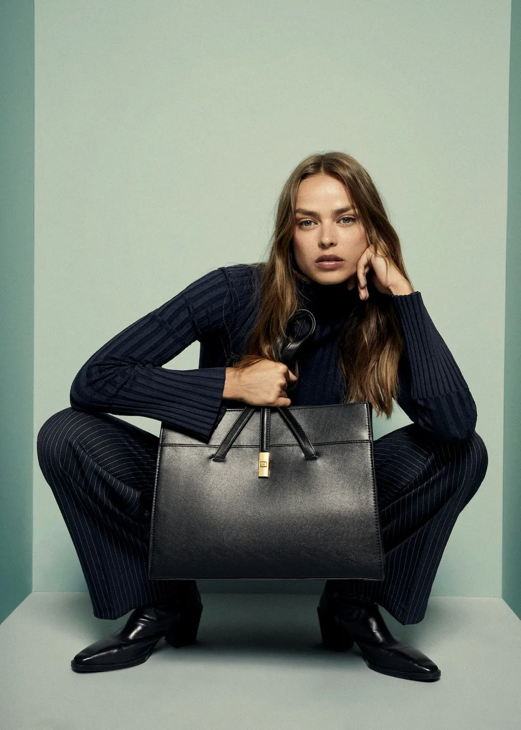 Borsa doppio manico