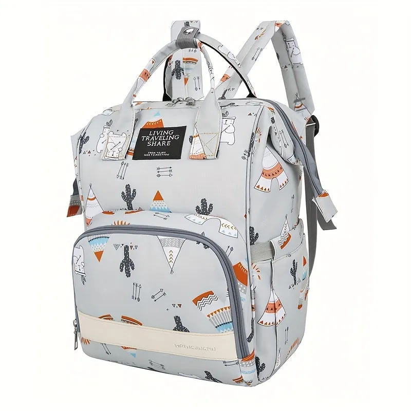 Borsa per la mamma, Zaino per la mamma multifunzionale di grande capacità, Borsa per la mamma e il bambino, Zaino per la mamma, 