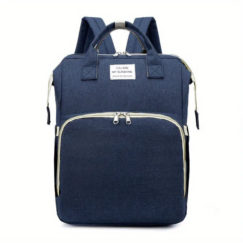 Borsa per pannolini di grande capacità da 1 pezzo, zaino portatile per mamma, regalo di Halloween, Ringraziamento e Natale