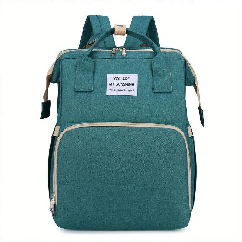 Borsa per pannolini di grande capacità da 1 pezzo, zaino portatile per mamma, regalo di Halloween, Ringraziamento e Natale