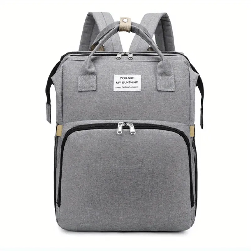 Borsa per pannolini di grande capacità da 1 pezzo, zaino portatile per mamma, regalo di Halloween, Ringraziamento e Natale